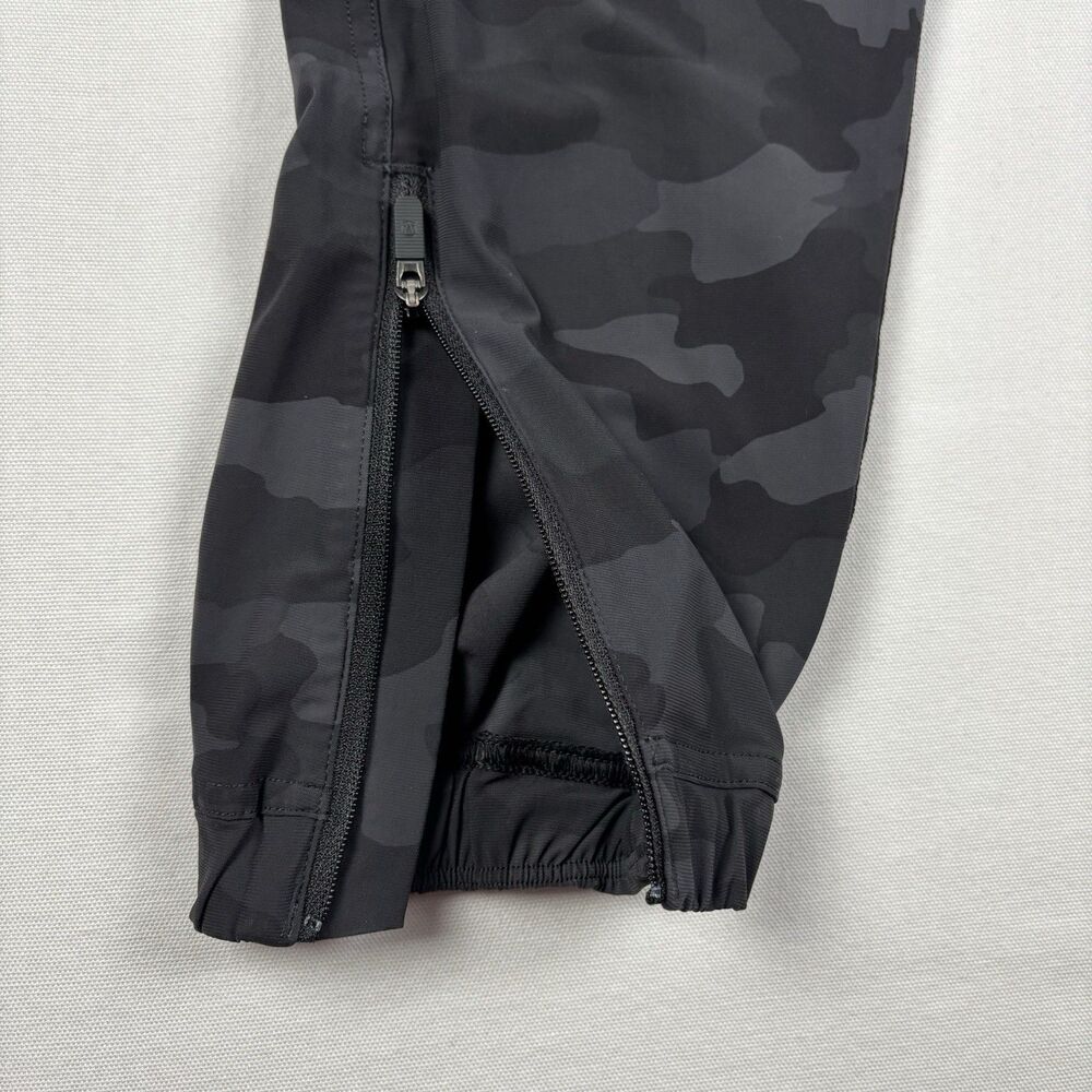 Lululemon Women's Sz 2 Adapted State High-Rise Jogger Camo Black Ankle Zip - Picture 10 of 13